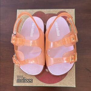 Mini Melissa Toddler Girls’ Sandals 🧡🩷